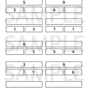 Adding missing numbers with bar method