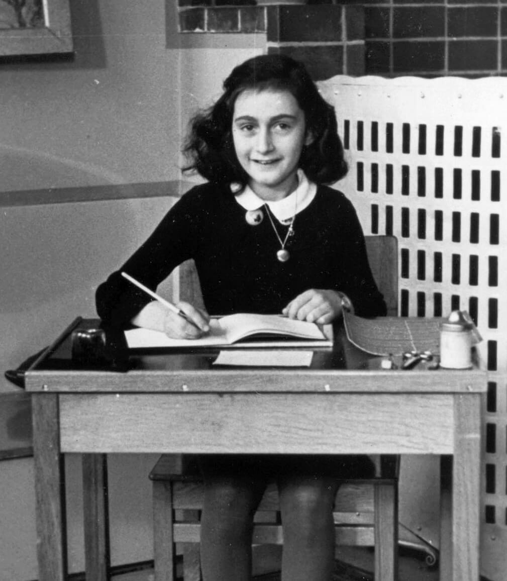 Portrait of Anne Frank