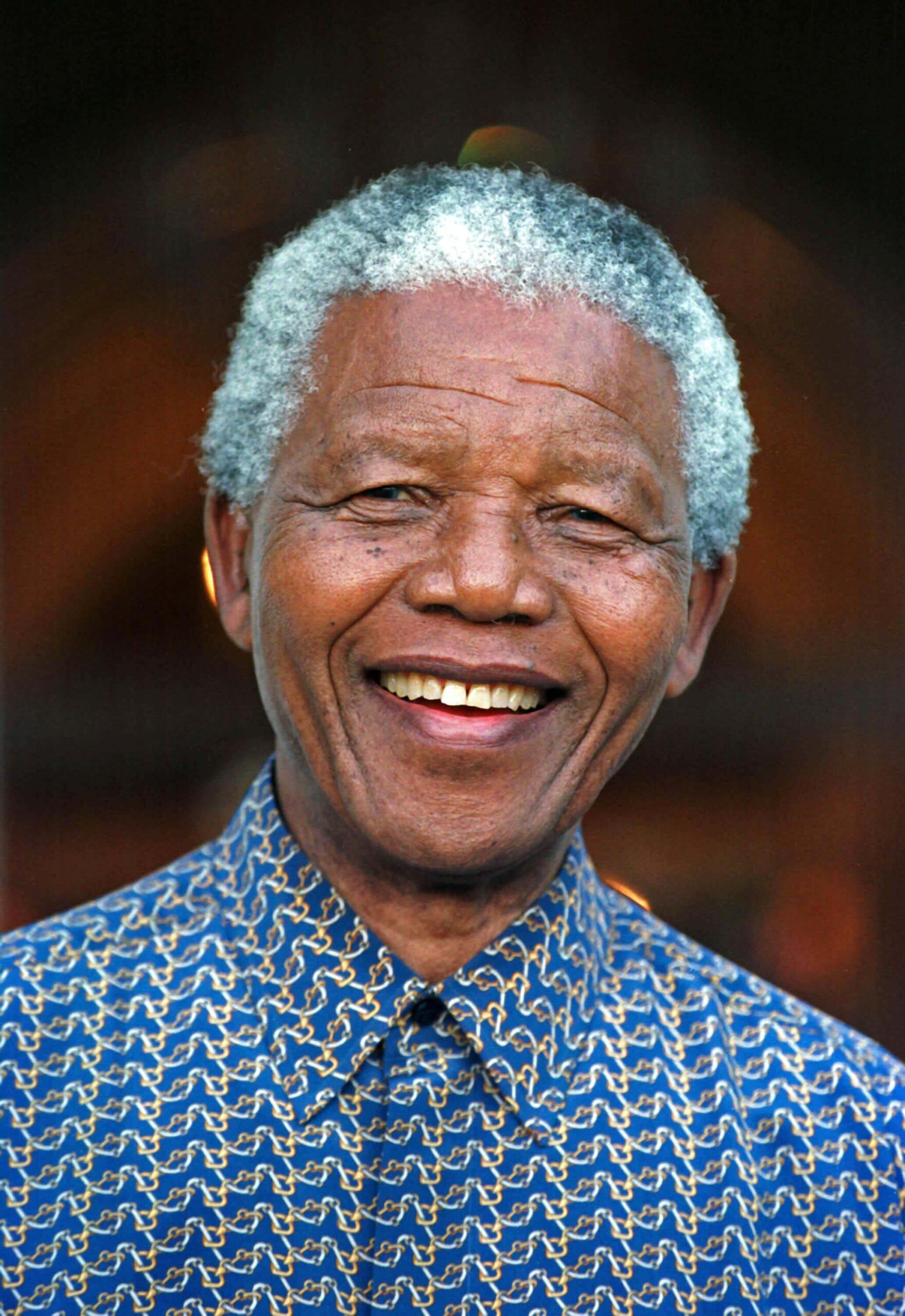 Portrait of Nelson Mandela